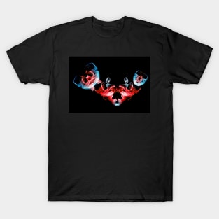 Smoke Art Abstract design of a crab T-Shirt